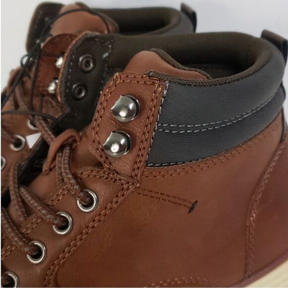 NEW! Men\'s Goodfellow Maxwell Brown High Top Lace-Up Sneaker Boots main image 8